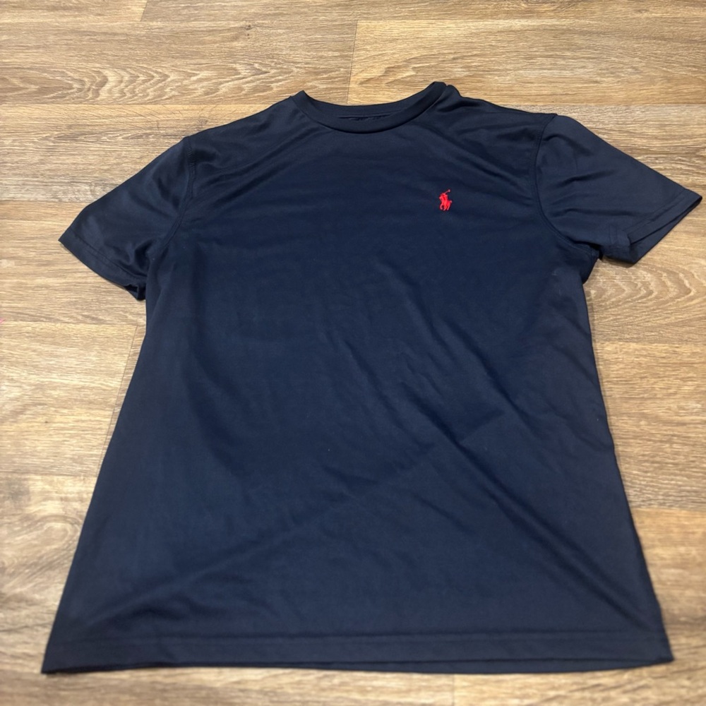 Polo Ralph Lauren Performance T-Shirt Navy Blue Classic Fit Men’s Small